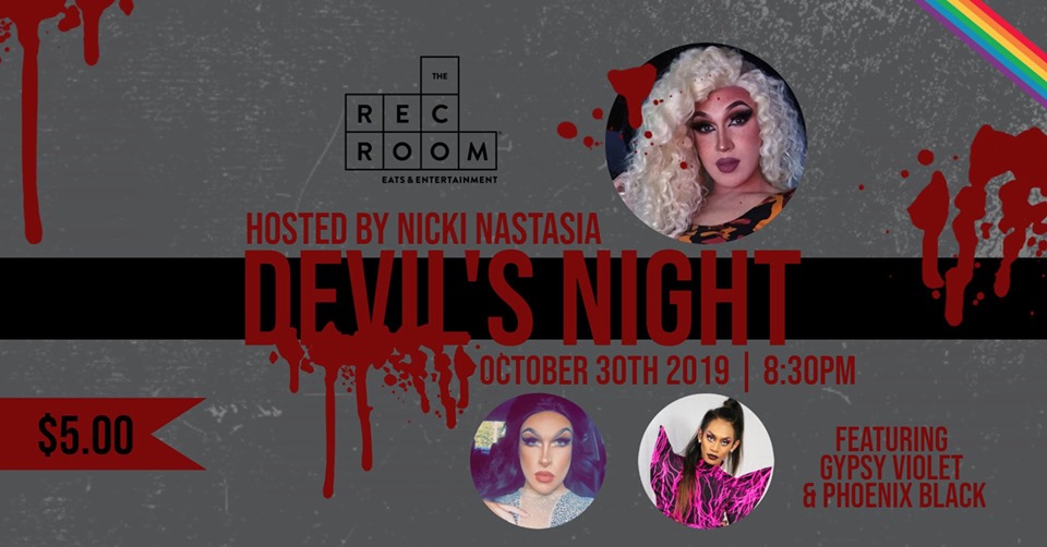 QueerEvents.ca - London event listing - Devil's Night Drag Show event