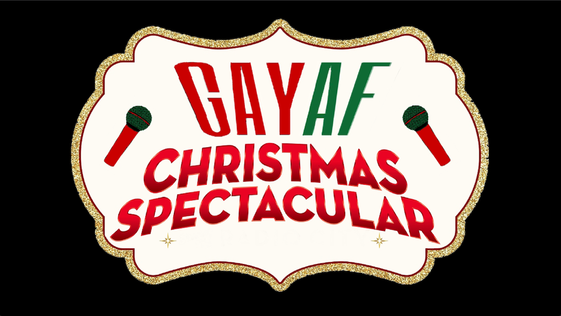 QueerEvents.ca - Toronto event listing - GayAF - Christmas Spectacular 2019 show banner
