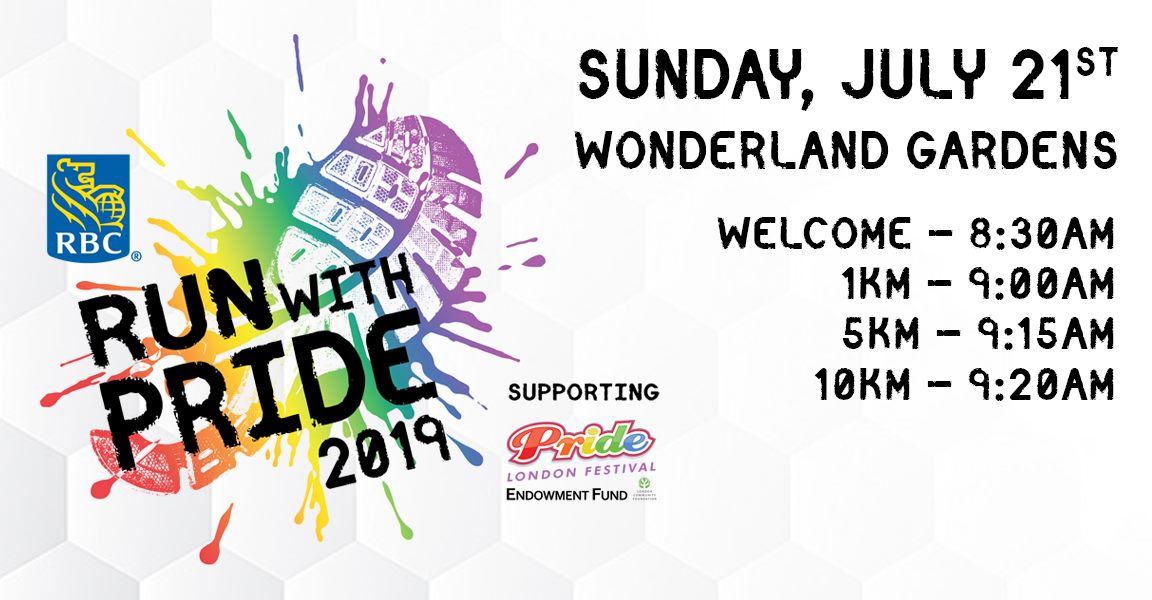 QueerEvents.ca - London event listing - Run with Pride 2019