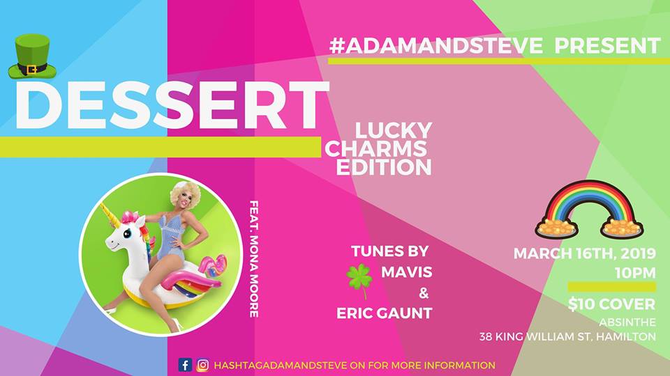 QueerEvents.ca - Hamilton event listing - Adam & Steve Dance party