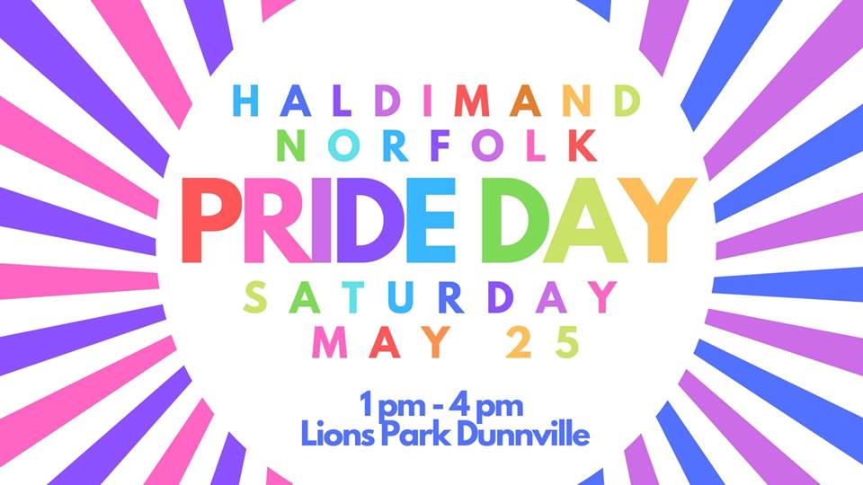 QueerEvents.ca - Dunnville event listing - Pride Day 2019