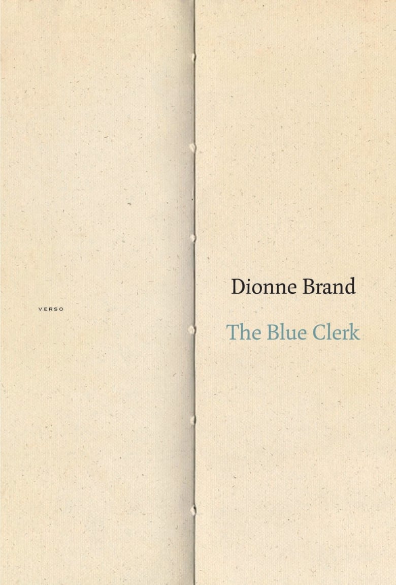 QueerEvents.ca-The Blue Clerk by Dionne Brand- Book Cover