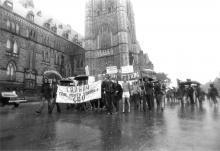 QueerEvents.ca - queer hisotry - gay rights protest ottawa 1971