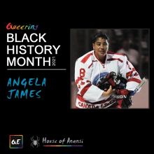 queerevents.ca - queer black history - notable people - angela james