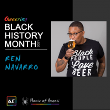 queerevents.ca - black history month - community leader ren navarro