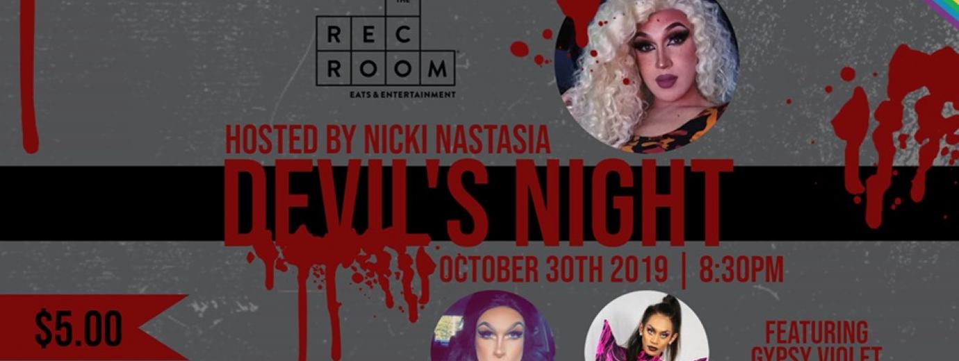 QueerEvents.ca - London event listing - Devil's Night Drag Show event