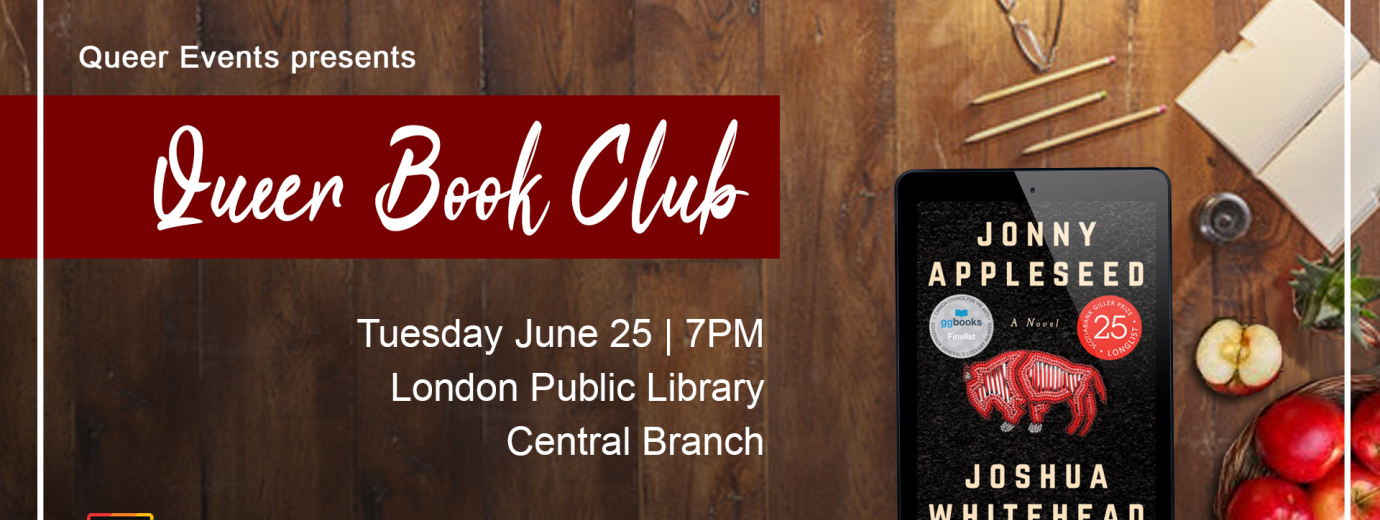 QueerEvents.ca- London Event Listing - June's Queer Book Club