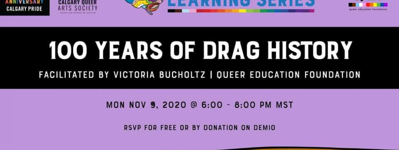 QueerEvents.ca - Alberta listing - History of Drag