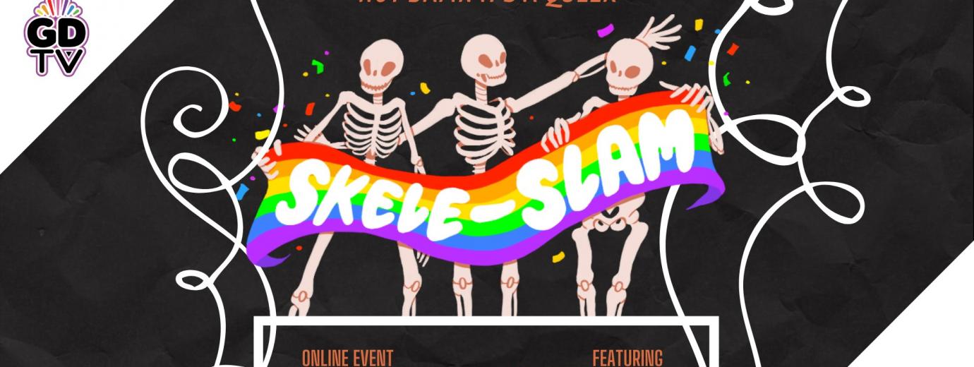 QueerEvents.ca - virtual event listing - queer slam skele-slam oct 2020