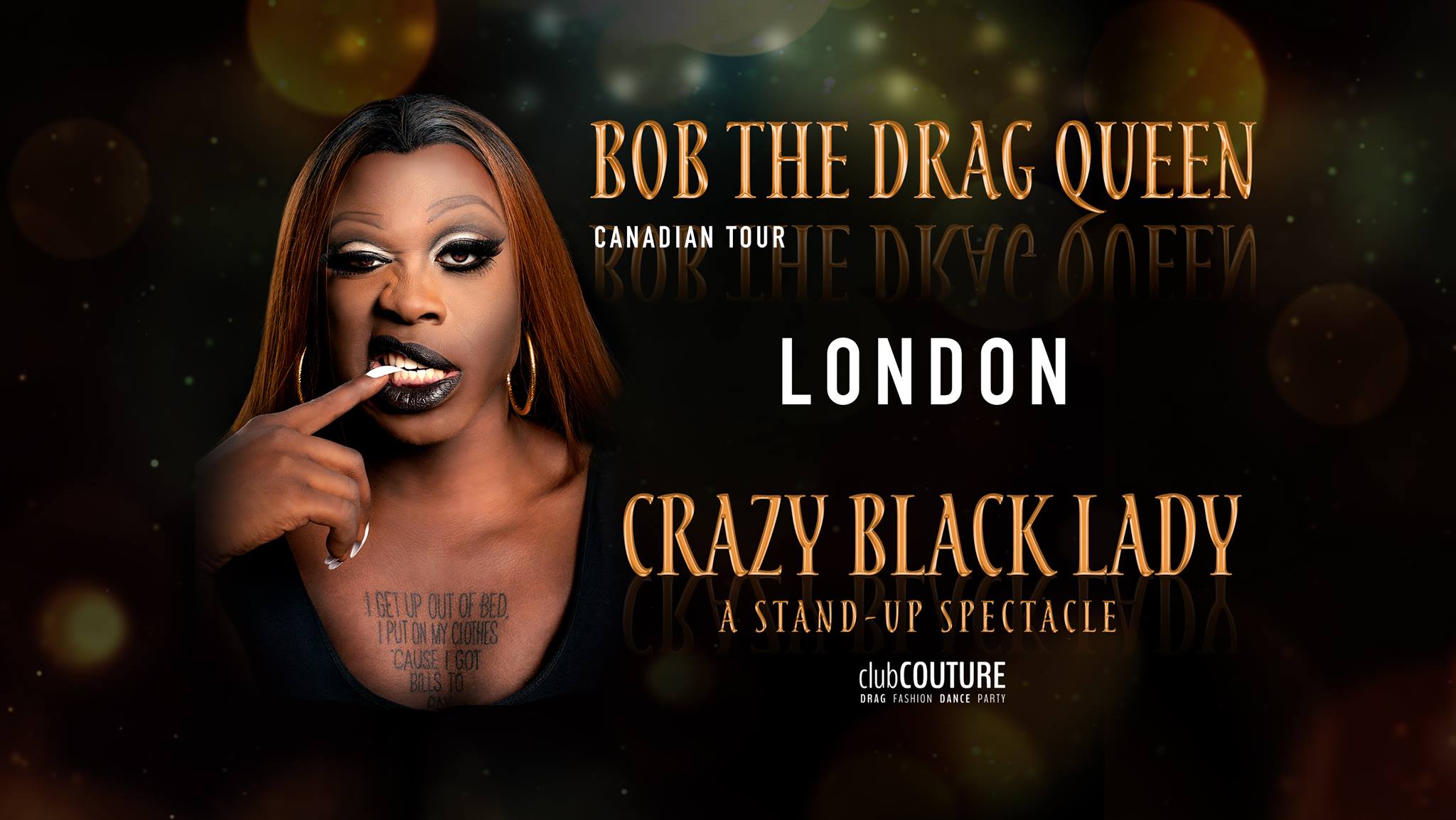 QueerEvents.ca - London event - bob drag queen live