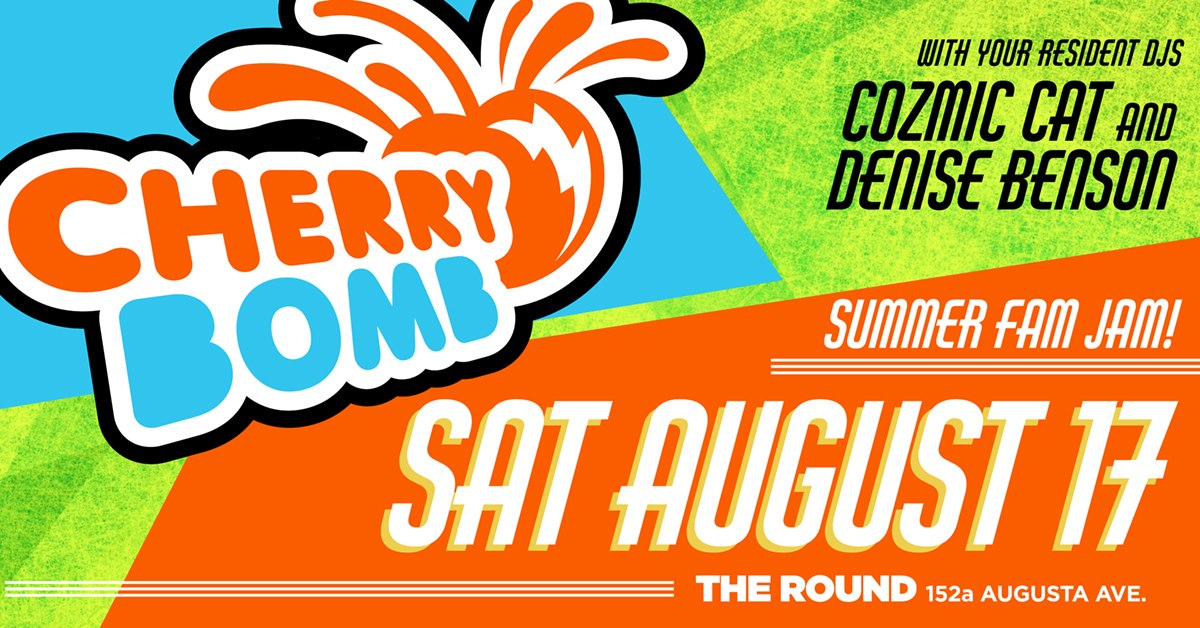 QueerEvents.ca - Toronto event listing - Cherry Bomb - August 2019 
