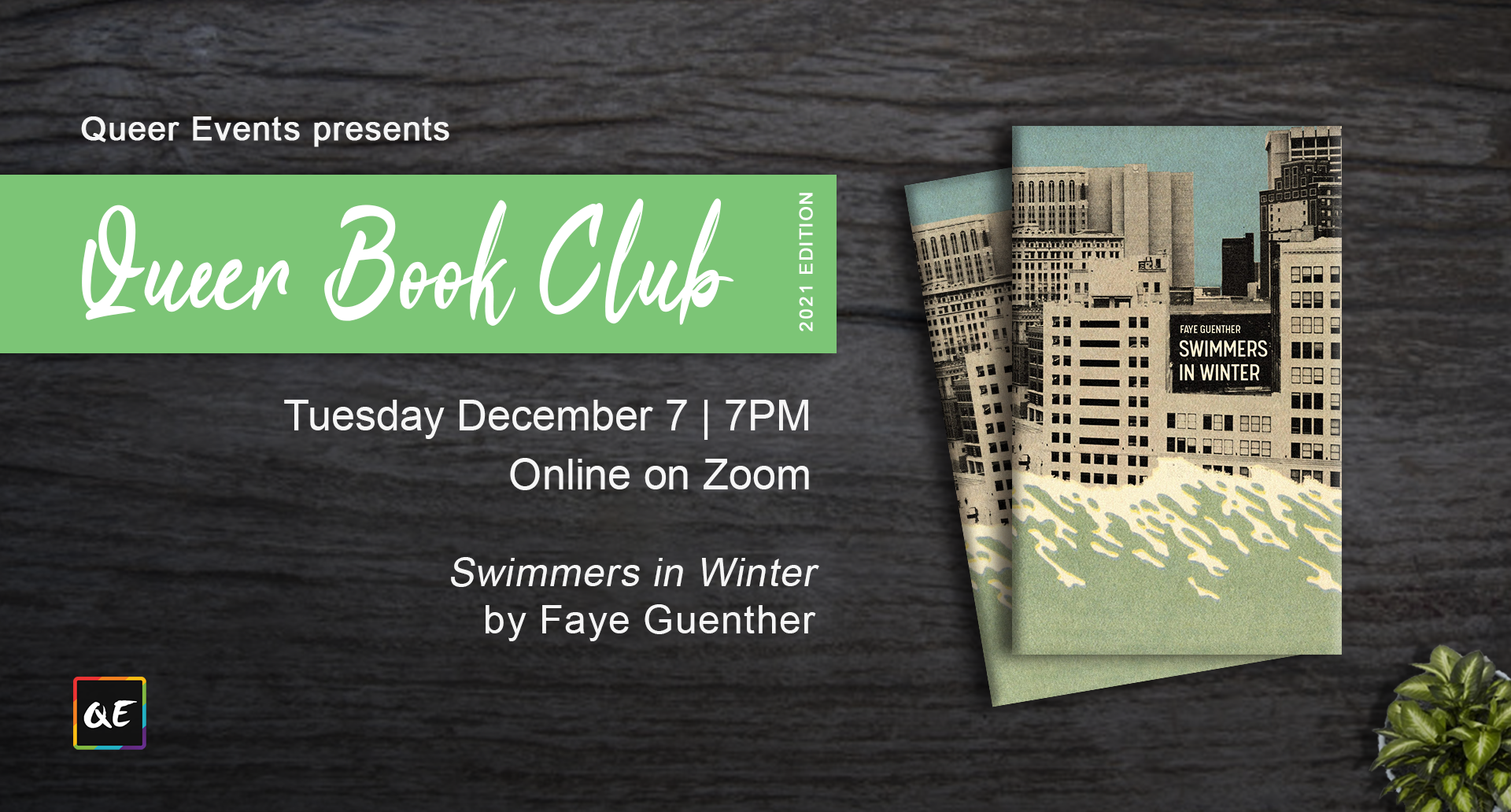 QueerEvents.ca - queer virtual book club december edition