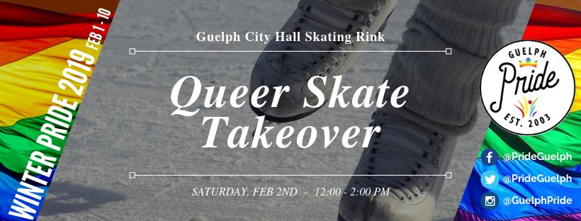 QueerEvents.ca - Guelph Pride Event Listing - Queer Skate Takeover