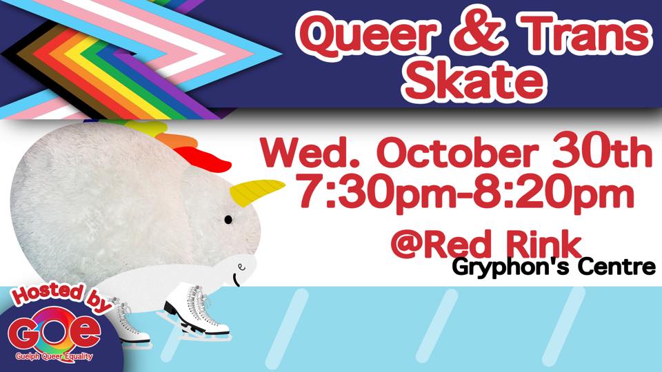 QueerEvents.ca - Guelph event listing - Queer & Trans Skate Takeover