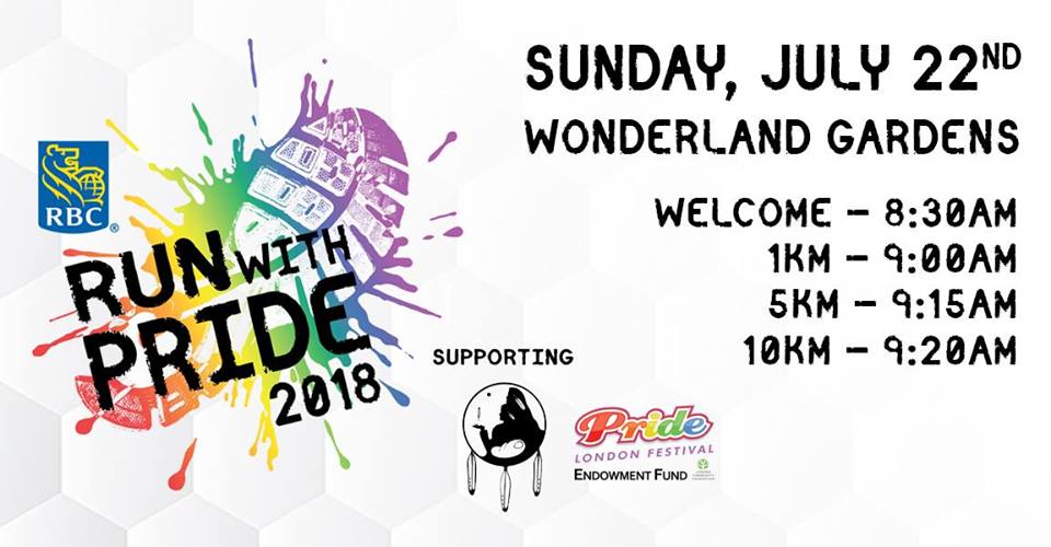 QueerEvents.ca - Pride London Event Listing - Run with Pride 2018
