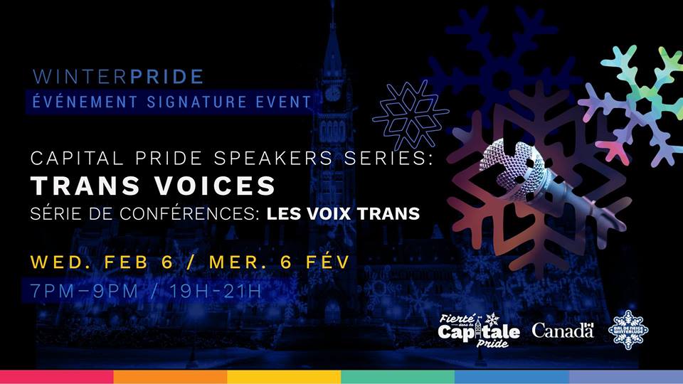 QueerEvents.ca - Ottawa winter pride event listing - Trans Voices