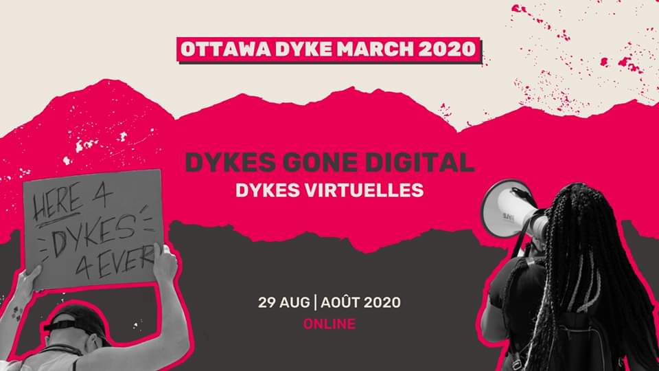 QueerEvents.ca - virtual event listing - ottawa dyke march 2020