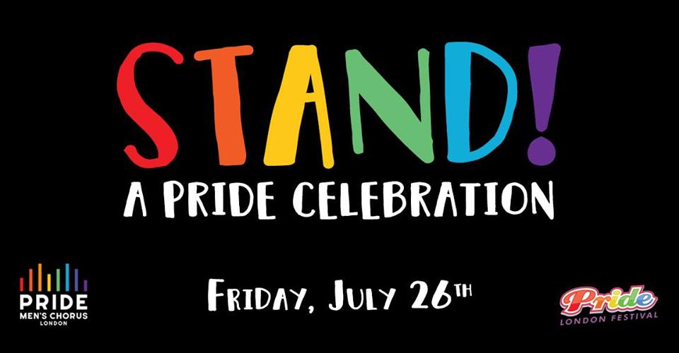 QueerEvents.ca - London Event Listing - Pride Celebration Chorus presents STAND