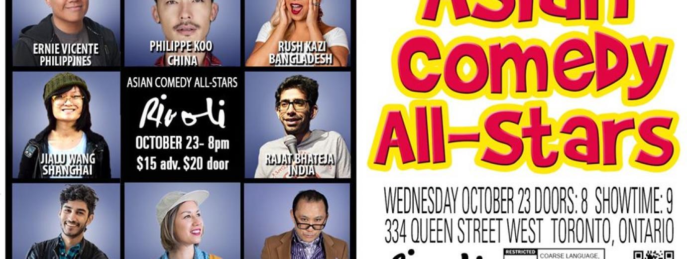 QueerEvents.ca - Toronto event listing - Asian Comedy All-Stars
