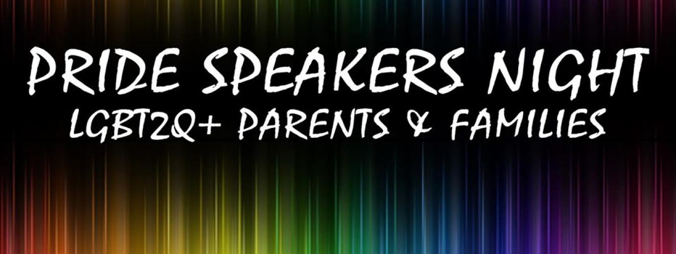 QueerEvents.ca - London event listing - Pride Speakers Night 2019 
