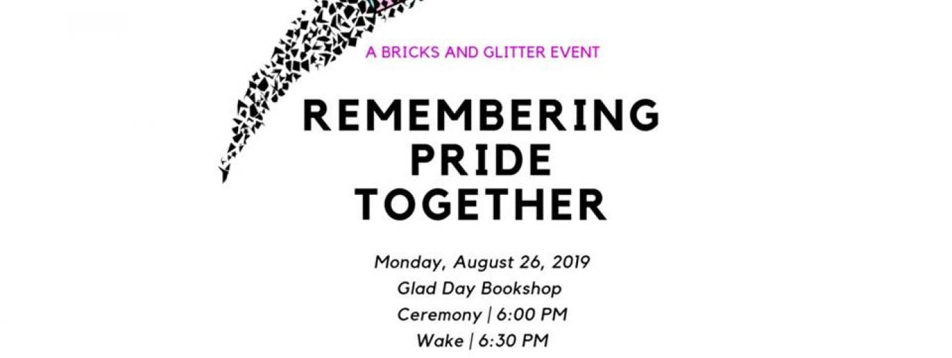 QueerEvents.ca - Toronto event listing - Remembering Pride Together