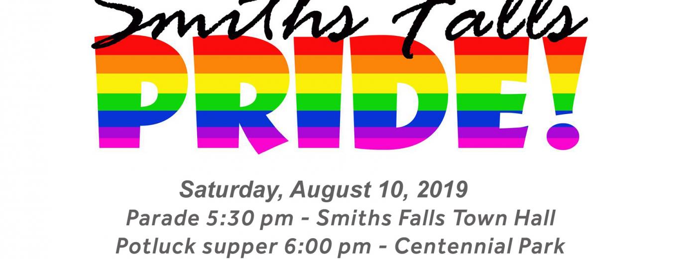 QueerEvents.ca - Smith Falls event listing - Smith Falls Pride Celebration 2109