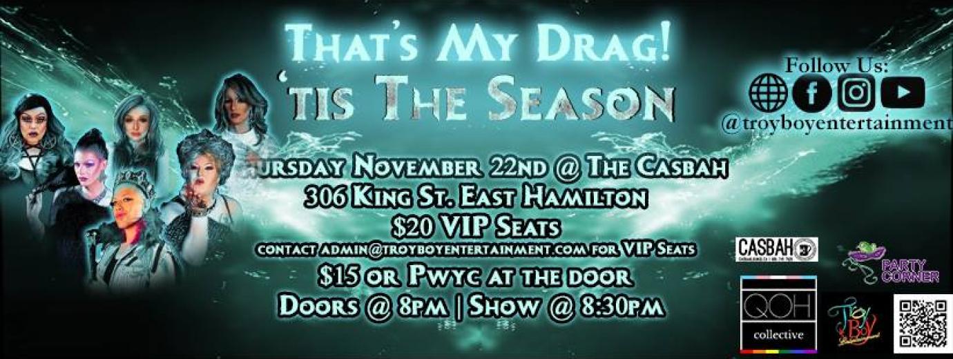 QueerEvents.ca Listing - Thats My Drag - Event banner