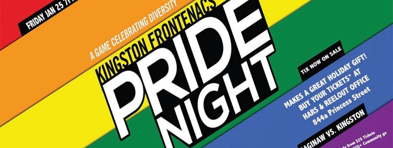 QueerEvents.ca - Banner -Frontenacs Pride Night