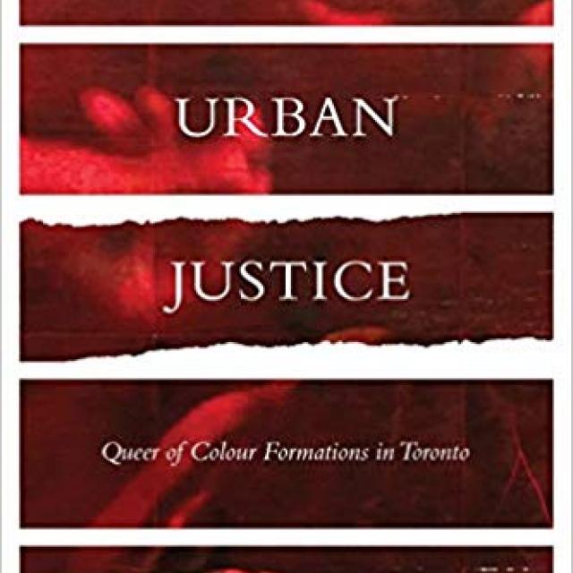 QueerEvents.ca - queer book listing - queering urban justice book cover image